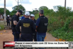 Rapaz &eacute; executado com 22 tiros na Zona Sul em Ariquemes &ndash; LIVE: ESTAMOS NO AR! PROGRAMA BRONCA DA PESADA