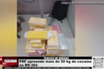 TR&Aacute;FICO DE DROGAS &ndash; PRF apreende mais de 50 kg de coca&iacute;na na BR&ndash;364 &ndash; V&iacute;deo