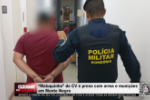 "Maluquinho" do CV &eacute; preso com arma e muni&ccedil;&otilde;es em Monte Negro &ndash; LIVE: ESTAMOS NO AR! PROGRAMA BRONCA DA PESADA
