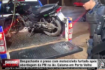 Despachante &eacute; preso com motocicleta furtada ap&oacute;s abordagem da PM na Av. Calama em Porto Velho &ndash; V&iacute;deo