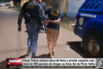 For&ccedil;a T&aacute;tica estoura boca de fumo e prende suspeito com mais de 500 por&ccedil;&otilde;es de drogas na Zona Sul de Porto Velho &ndash; V&iacute;deo