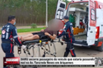 SAMU socorre passageiro de ve&iacute;culo que estaria passando mal na Av. Tancredo Neves em Ariquemes &ndash; V&iacute;deo