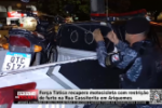 For&ccedil;a T&aacute;tica recupera motocicleta com restri&ccedil;&atilde;o de furto na Rua Cassiterita em Ariquemes &ndash; V&iacute;deo