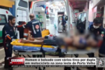 Homem &eacute; baleado com v&aacute;rios tiros por dupla em motocicleta na zona leste de Porto Velho &ndash; V&iacute;deo