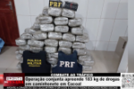 COMBATE AO TR&Aacute;FICO &ndash; Opera&ccedil;&atilde;o conjunta apreende 183 kg de drogas em caminhonete em Cacoal &ndash; V&iacute;deo