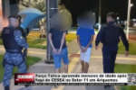 For&ccedil;a T&aacute;tica apreende menores de idade ap&oacute;s fuga do CESEA no Setor 11 em Ariquemes &ndash; V&iacute;deo