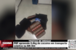 TR&Aacute;FICO DE DROGAS &ndash; PRF apreende 2,4kg de coca&iacute;na em transporte coletivo na BR 364 &ndash;V&iacute;deo