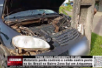 V&Iacute;TIMA RECUSA ATENDIMENTO DO SAMU &ndash; Motorista perde controle e colide contra poste na Av. Brasil no Bairro Zona Sul em Ariquemes &ndash; V&iacute;deo