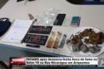 PATAMO ap&oacute;s den&uacute;ncia fecha boca de fumo no Setor 10 na Rua Nicar&aacute;gua em Ariquemes &ndash; V&iacute;deo
