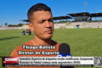Calend&aacute;rio Esportivo de Ariquemes recebe modifica&ccedil;&atilde;o: Campeonato Municipal de Futebol come&ccedil;a nesta segunda&ndash;feira (04/05/26) &ndash; V&iacute;deo
