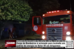 Corpo de Bombeiros &eacute; acionado para inc&ecirc;ndio em padr&atilde;o de energia no Setor 05 em Ariquemes &ndash; V&iacute;deo