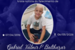Nota de Pesar do falecimento do aluno Gabriel Valmir P. Balthazar