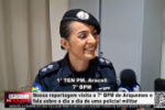 Nossa reportagem visita o 7&ordm; BPM de Ariquemes e fala sobre o dia a dia de uma policial militar &ndash; V&iacute;deo