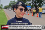 GCM de Ariquemes realiza Pit Stop da campanha Maio Amarelo para conscientizar redu&ccedil;&atilde;o de acidentes e mortes no tr&acirc;nsito &ndash; V&iacute;deo