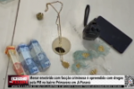 Menor envolvido com fac&ccedil;&atilde;o criminosa &eacute; apreendido com drogas pela PM no bairro Primavera em Ji&ndash;Paran&aacute; &ndash; V&iacute;deo