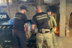 PF incinera cerca de 900 kg de entorpecentes em Guajar&aacute;&ndash;Mirim