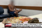 “Boca da Vov&oacute;” volta a funcionar e casal acaba preso com drogas em Ji Paran&aacute; &ndash; V&iacute;deo