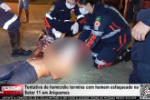 Tentativa de homic&iacute;dio termina com homem esfaqueado no Setor 11 em Ariquemes &ndash; LIVE: ESTAMOS NO AR! PROGRAMA BRONCA DA PESADA