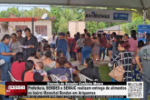 Emenda do Senador Conf&uacute;cio Moura &ndash; Prefeitura, SEMDES e SEMAIC realizam entrega de alimentos no bairro Marechal Rondon em Ariquemes &ndash; V&iacute;deo