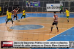 Jogos da Seguran&ccedil;a P&uacute;blica est&atilde;o sendo realizados futebol de sal&atilde;o come&ccedil;ou no Gin&aacute;sio Man&eacute; Garrincha &ndash; V&iacute;deo