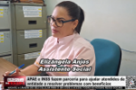 APAE e INSS fazem parceria para ajudar atendidos da entidade a resolver problemas com benef&iacute;cios &ndash; V&iacute;deo