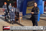 SAMU &eacute; acionado pela GCM para socorrer ciclista que colidiu com moto na faixa de pedestre da Av. Tancredo Neves em Ariquemes &ndash; V&iacute;deo