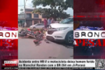 Acidente entre HR&ndash;V e motocicleta deixa homem ferido na Marechal Rondon com a BR&ndash;364 em Ji&ndash;Paran&aacute;