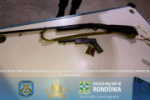 ARIQUEMES: POL&Iacute;CIA MILITAR AGE RAPIDAMENTE EM OCORR&Ecirc;NCIA DE VIOL&Ecirc;NCIA DOM&Eacute;STICA E APREENDE ARMAS DE FOGO NA ZONA RURAL