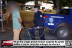 PM de Rio Crespo prende homem suspeito de agredir mulher e manter muni&ccedil;&otilde;es e drogas em ch&aacute;cara &ndash; V&iacute;deo
