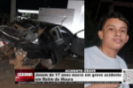 ACIDENTE GRAVE &ndash; Jovem de 17 anos morre em greve acidente em Rolim de Moura &ndash; V&iacute;deo