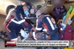 Ciclista fica ferido ap&oacute;s colis&atilde;o com carro na Tancredo Neves com Av. Guapor&eacute; em Ariquemes &ndash; V&Iacute;DEO  