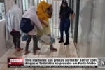 Tr&ecirc;s mulheres s&atilde;o presas ao tentar entrar com drogas e Tadalafila no pres&iacute;dio em Porto Velho &ndash; V&Iacute;DEO   