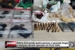 Pol&iacute;cia Civil prende quatro pessoas e apreende drogas e muni&ccedil;&otilde;es durante opera&ccedil;&atilde;o em Porto Velho &ndash; V&Iacute;DEO  