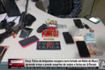 For&ccedil;a T&aacute;tica recupera carro furtado, apreende armas e prende suspeitos em Ji&ndash;Paran&aacute; &ndash; LIVE: ESTAMOS NO AR! PROGRAMA BRONCA DA PESADA