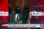 “Boca da Dalva” Pol&iacute;cia Militar fecha ponto de venda de drogas em casa abandonada no bairro JK em Ji&ndash;paran&aacute; &ndash; V&iacute;deo