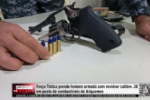 For&ccedil;a T&aacute;tica prende homem armado com rev&oacute;lver calibre 38 em posto de combust&iacute;veis de Ariquemes &ndash; V&iacute;deo