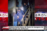 Pol&iacute;cia fecha boca de fumo &agrave;s margens do Rio Urup&aacute; em Ji&ndash;Paran&aacute; &ndash; V&iacute;deo