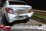 ENGAVETAMENTO ENTRE TR&Ecirc;S VE&Iacute;CULOS &ndash; B&iacute;blia presa ao cap&ocirc; de um dos ve&iacute;culos chamou a aten&ccedil;&atilde;o no local do acidente em Cacoal &ndash; V&iacute;deo