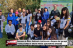 Semana do Meio Ambiente inicia com a limpeza do igarap&eacute; Tra&iacute;ra; alunos do ensino m&eacute;dio ajudaram no arrast&atilde;o &ndash; V&iacute;deo