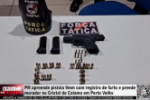 PM apreende pistola 9mm com registro de furto e prende morador no Cristal do Calama em Porto Velho &ndash; V&iacute;deo