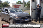 Ve&iacute;culo roubado durante assalto em propriedade rural &eacute; recuperado pela PETRAN em Ariquemes &ndash; V&iacute;deo