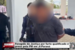 Foragido da Justi&ccedil;a por furto qualificado &eacute; preso pela PM em Ji&ndash;Paran&aacute; &ndash; V&iacute;deo