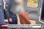 Homem tenta furtar moto do irm&atilde;o e acaba detido pela PM no bairro Urup&aacute; em Ji&ndash;Paran&aacute; &ndash; V&iacute;deo