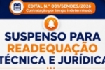 Prefeitura de Ariquemes suspende processo seletivo para readequa&ccedil;&atilde;o t&eacute;cnica e jur&iacute;dica
