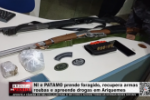 NI e PATAMO prendem foragido, recuperam armas roubas e apreendem drogas em Ariquemes &ndash; LIVE: ESTAMOS NO AR! PROGRAMA BRONCA DA PESADA