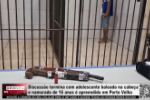 Discuss&atilde;o termina com adolescente baleada na cabe&ccedil;a e namorado de 16 anos &eacute; apreendido em PVH &ndash; V&iacute;deo