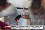 Suspeito de comandar ponto de tr&aacute;fico &eacute; preso com drogas, dinheiro e arma artesanal em Ji&ndash;Paran&aacute; &ndash; V&iacute;deo