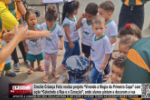 Creche Crian&ccedil;a Feliz promove projeto da Copa do Mundo com alunos pintando e decorando a rua &ndash; LIVE: ESTAMOS NO AR! PROGRAMA BRONCA DA PESADA