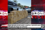 Mega opera&ccedil;&atilde;o prende quatro suspeitos e apreende quase 300 quilos de drogas em Ji&ndash;Paran&aacute; &ndash; V&iacute;deo