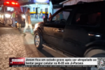 Jovem fica em estado grave ap&oacute;s ser atropelado ao tentar pegar celular na K&ndash;05 em Ji&ndash;Paran&aacute; &ndash; V&iacute;deo